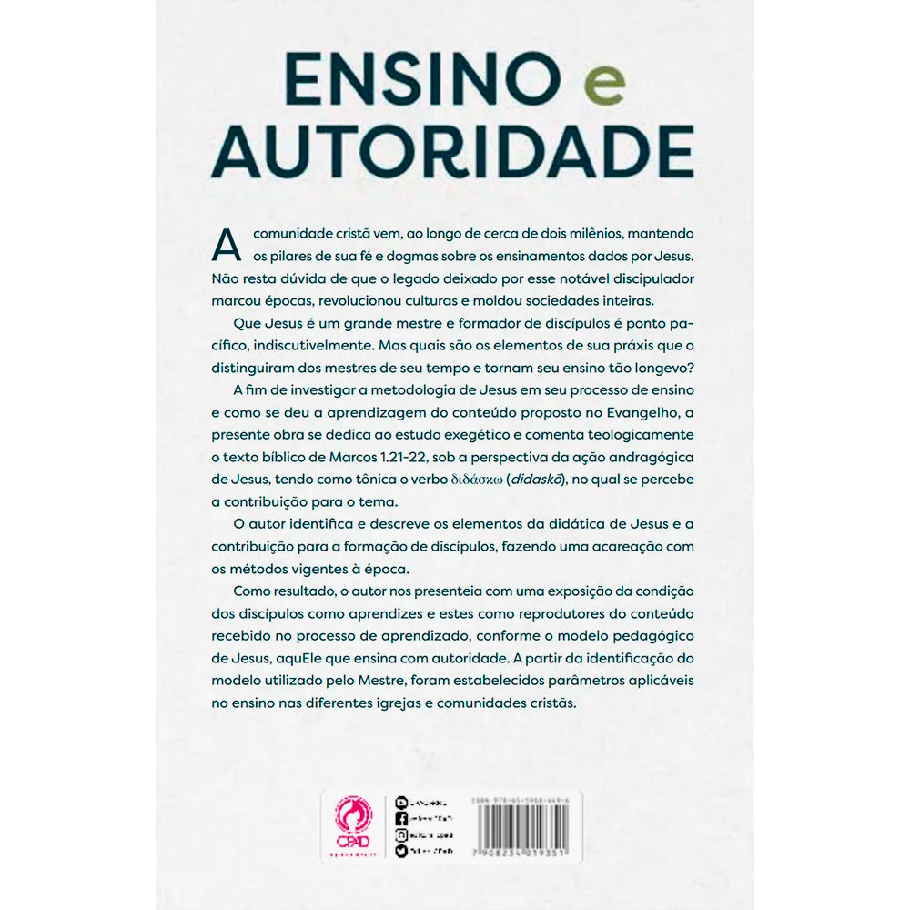 Ensino e Autoridade | Wilson Faraço