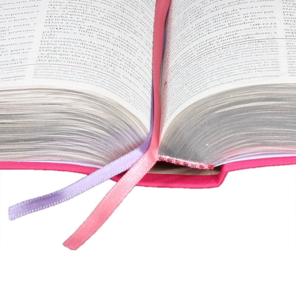 A Bíblia da Mulher | Letra Normal | ARC | Capa Flor Luxo