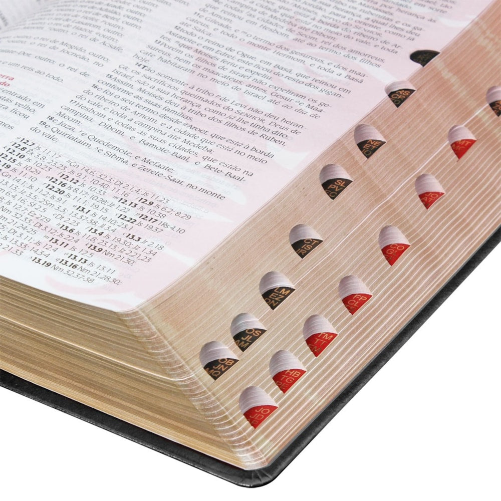 Bíblia do Pregador Pentecostal | Letra Normal | ARC | Capa Preta Nobre | c/ Índice