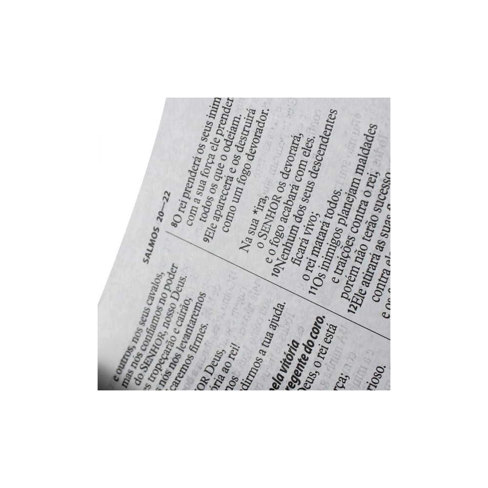 Bíblia Sagrada | Letra Gigante | NTLH | Capa Branca Luxo