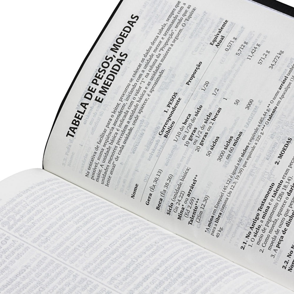 Bíblia Sagrada | Letra Gigante | ARA | Capa Preta Nobre | Notas e Referências C/ Índice