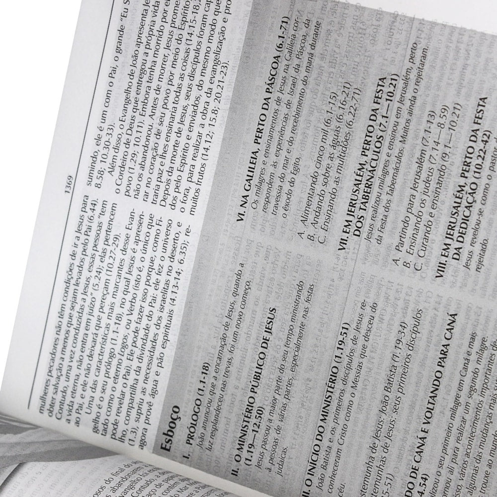 Bíblia de Estudo de Genebra | Letra Normal | ARA | Capa Vinho Nobre Luxo