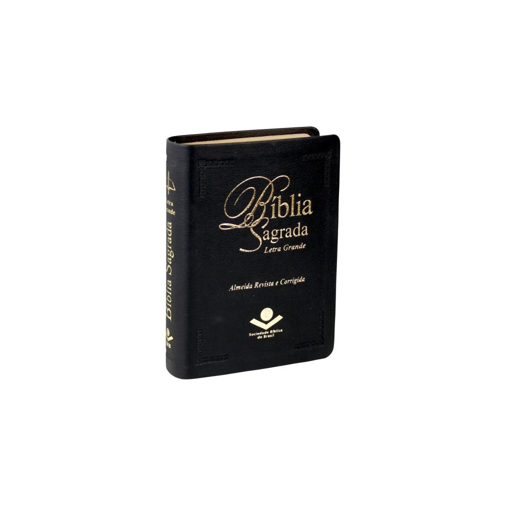 Bíblia Sagrada Letra Grande | ARC | Capa Preta