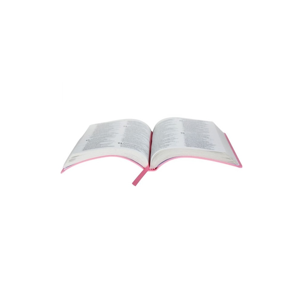 Bíblia Sagrada | Letra Normal | NAA | Capa Rosa Claro