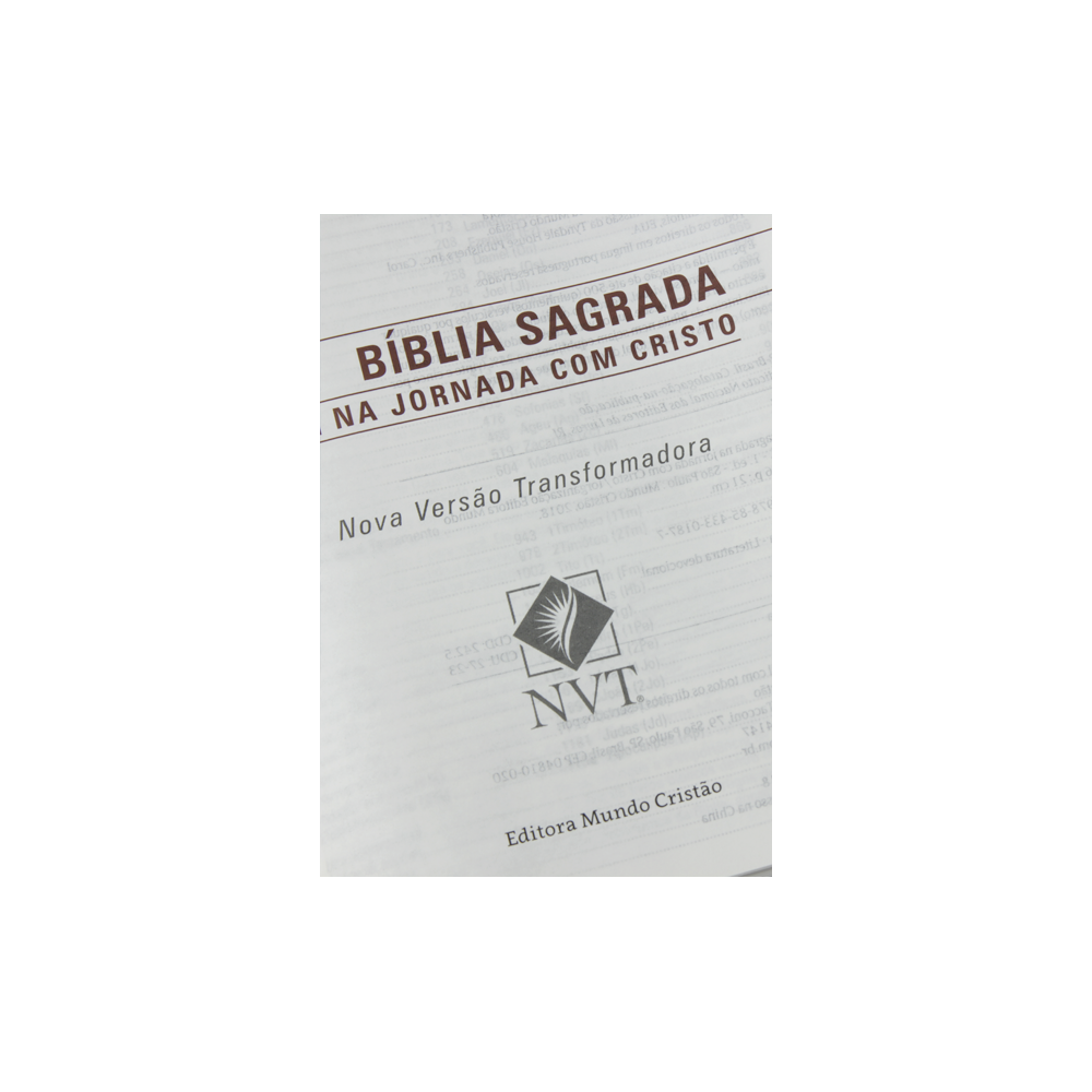Bíblia Sagrada - Jornada com Cristo | NVT | Capa Verde