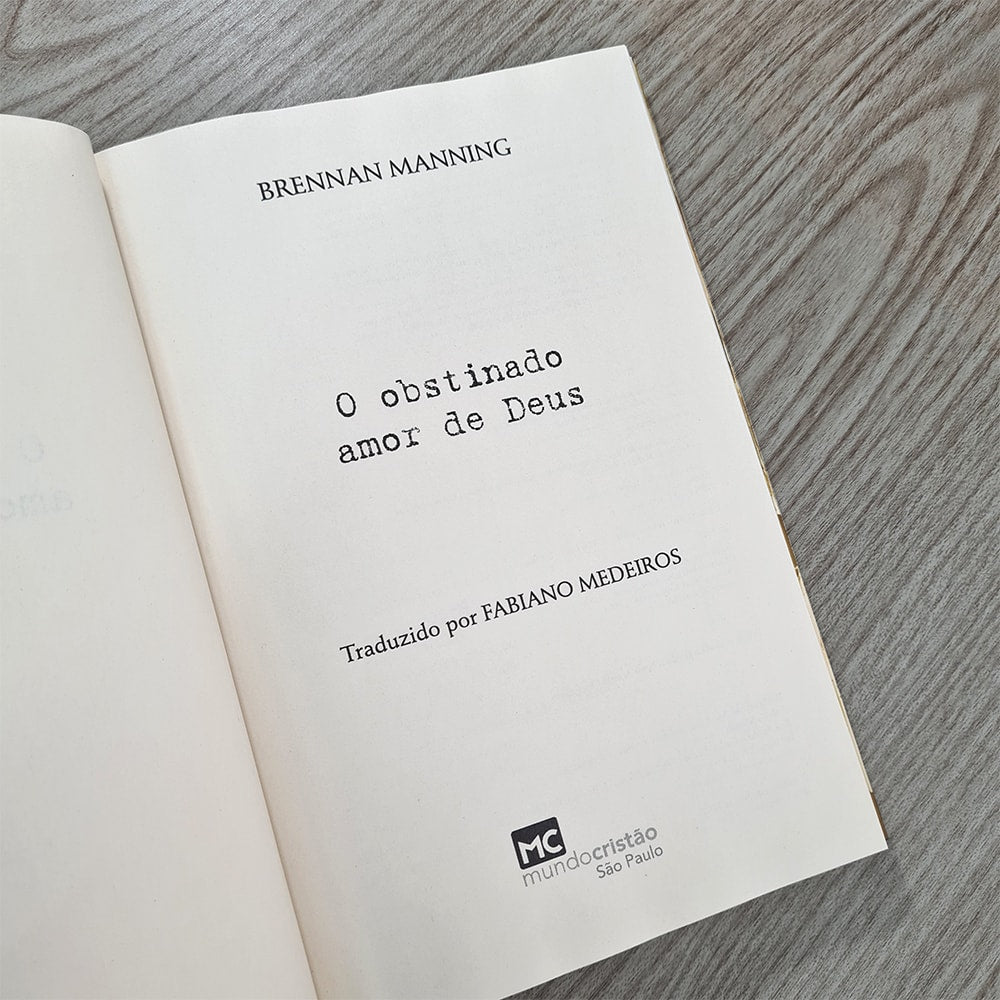O Obstinado Amor de Deus | Brennan Manning