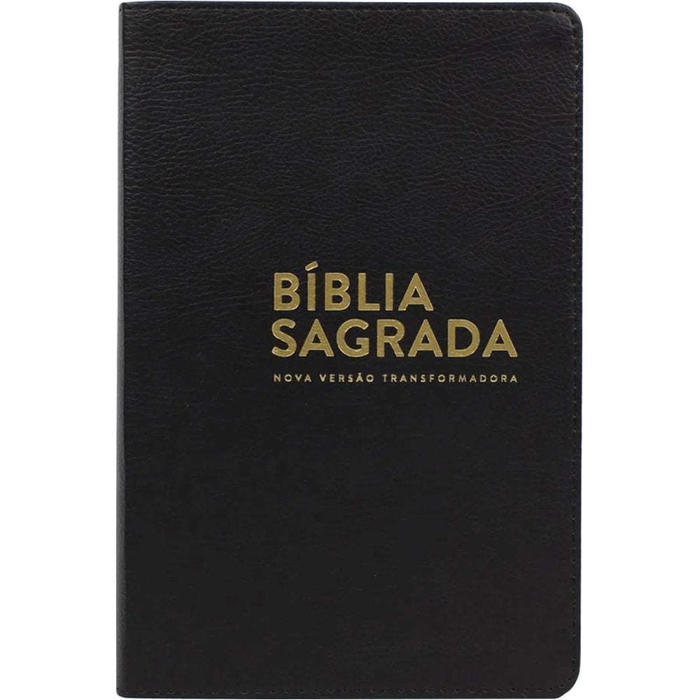 Bíblia Sagrada | NVT Letra Normal | Preta / Luxo