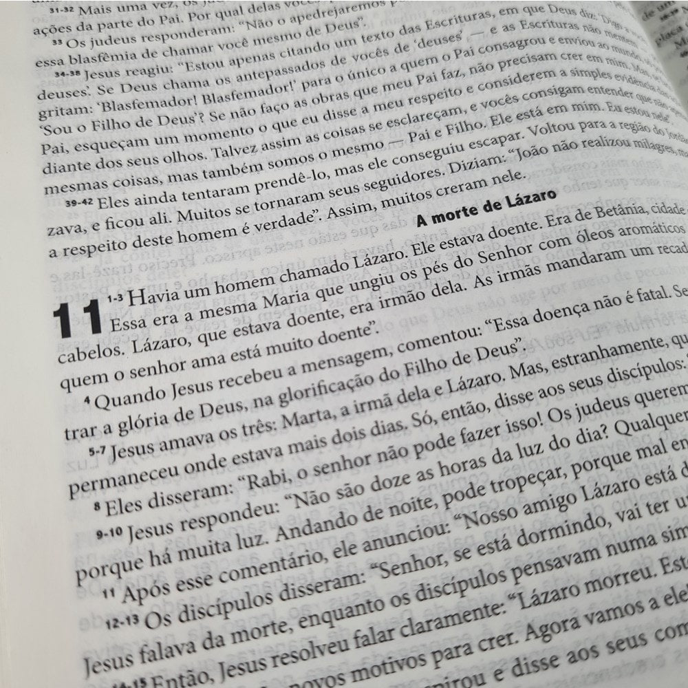 Bíblia de Estudo - A Mensagem | Letra Normal | Vermelha e Cinza