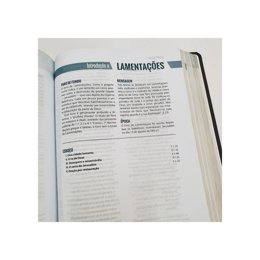Bíblia Ministerial | NVI Letra Normal | Capa PU Preta