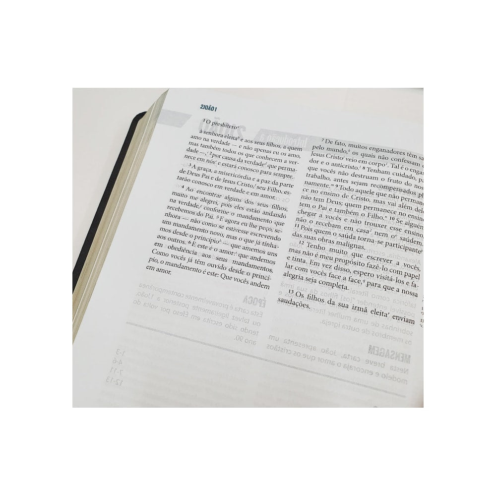 Bíblia Ministerial | NVI Letra Normal | Capa PU Preta
