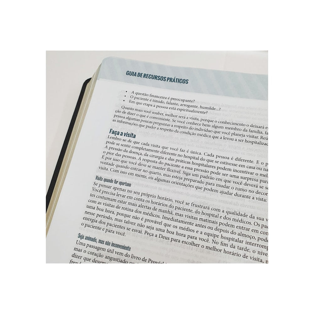 Bíblia Ministerial | NVI Letra Normal | Capa PU Preta