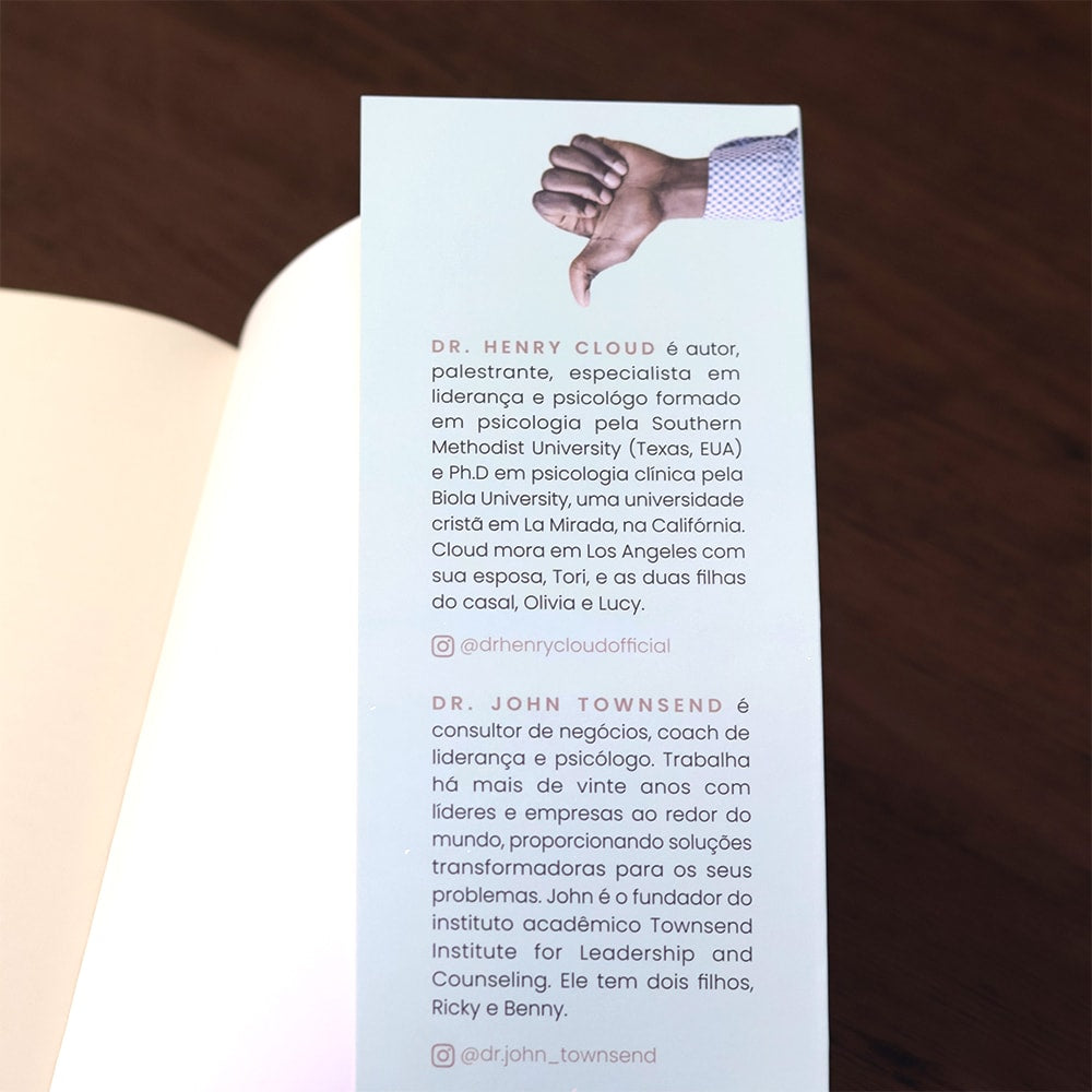 Limites Quando Dizer Sim Quando Dizer Não | 2ª Edição | Cloud e Townsend