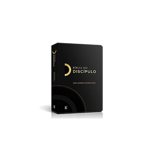Bíblia do Discípulo | NVI Letra Normal | Luxo Preta