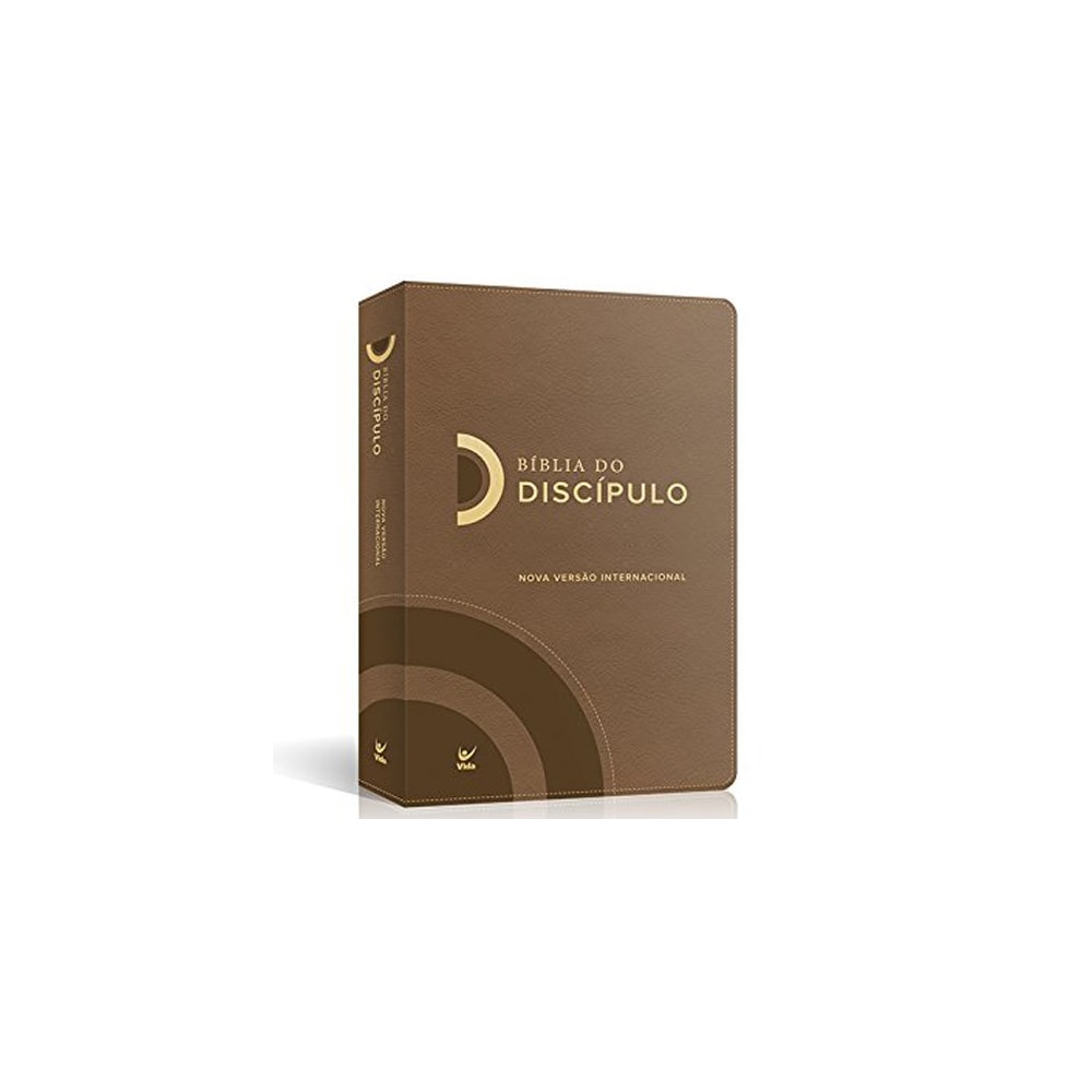 Bíblia do Discipulo | NVI Letra Normal | Luxo Marrom