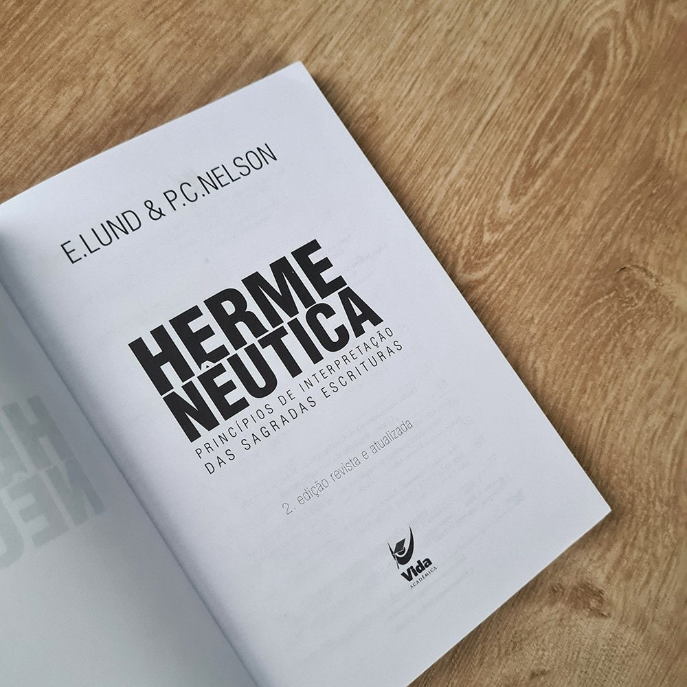 Hermenêutica | E Lund E P C Nelson