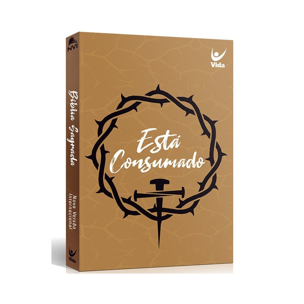 Bíblia NVI | Está Consumado | Capa Brochura