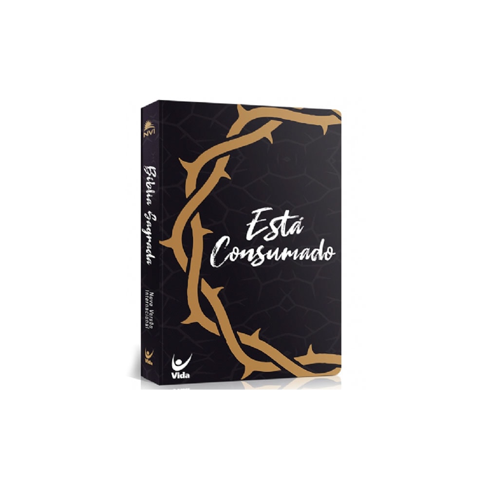Bíblia NVI | Está Consumado | Capa Semi-luxo Flexível