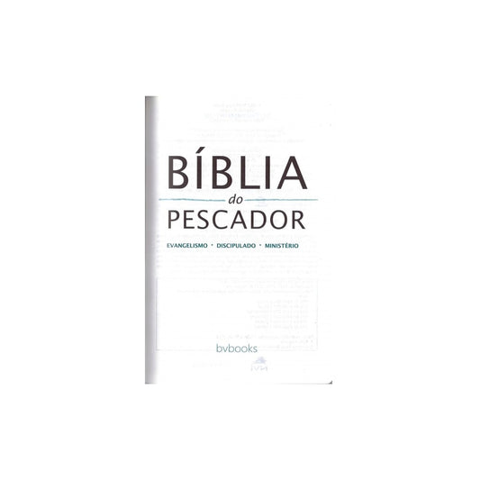 Bíblia do Pescador | Letra Grande | NVI | Roxa