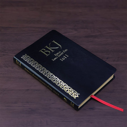 Bíblia King James 1611 | Fiel | Ultrafina Preto