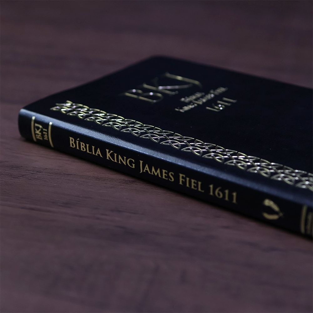 Bíblia King James 1611 | Fiel | Ultrafina Preto