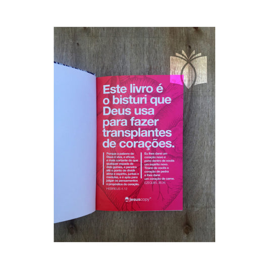 Bíblia JesusCopy Shine | NAA | Capa Dura