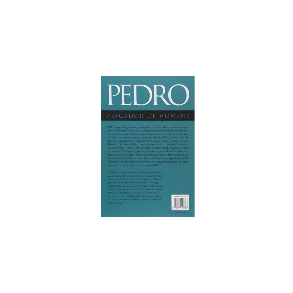 Pedro O Pescador de Homens | Hernandes Dias Lopes