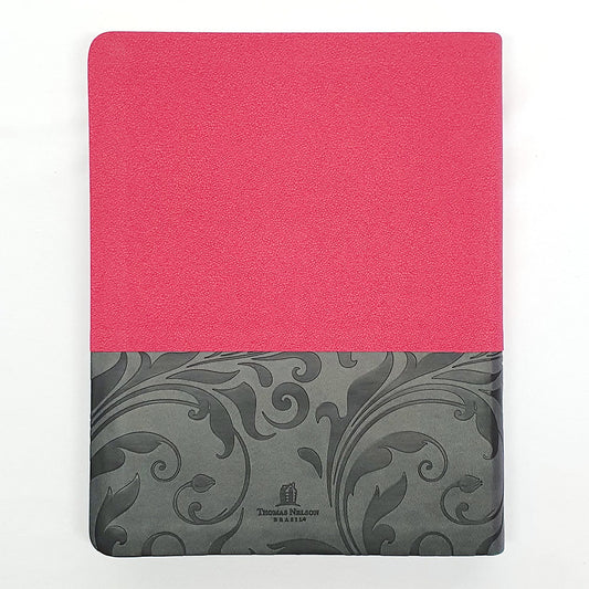 Sua Bíblia | Letra Normal | NVI | Espaço Anotações | Capa Vermelha e Cinza