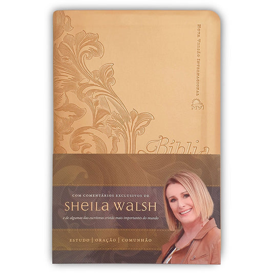 Bíblia da Mulher de Fé | NVI | Capa Dourada