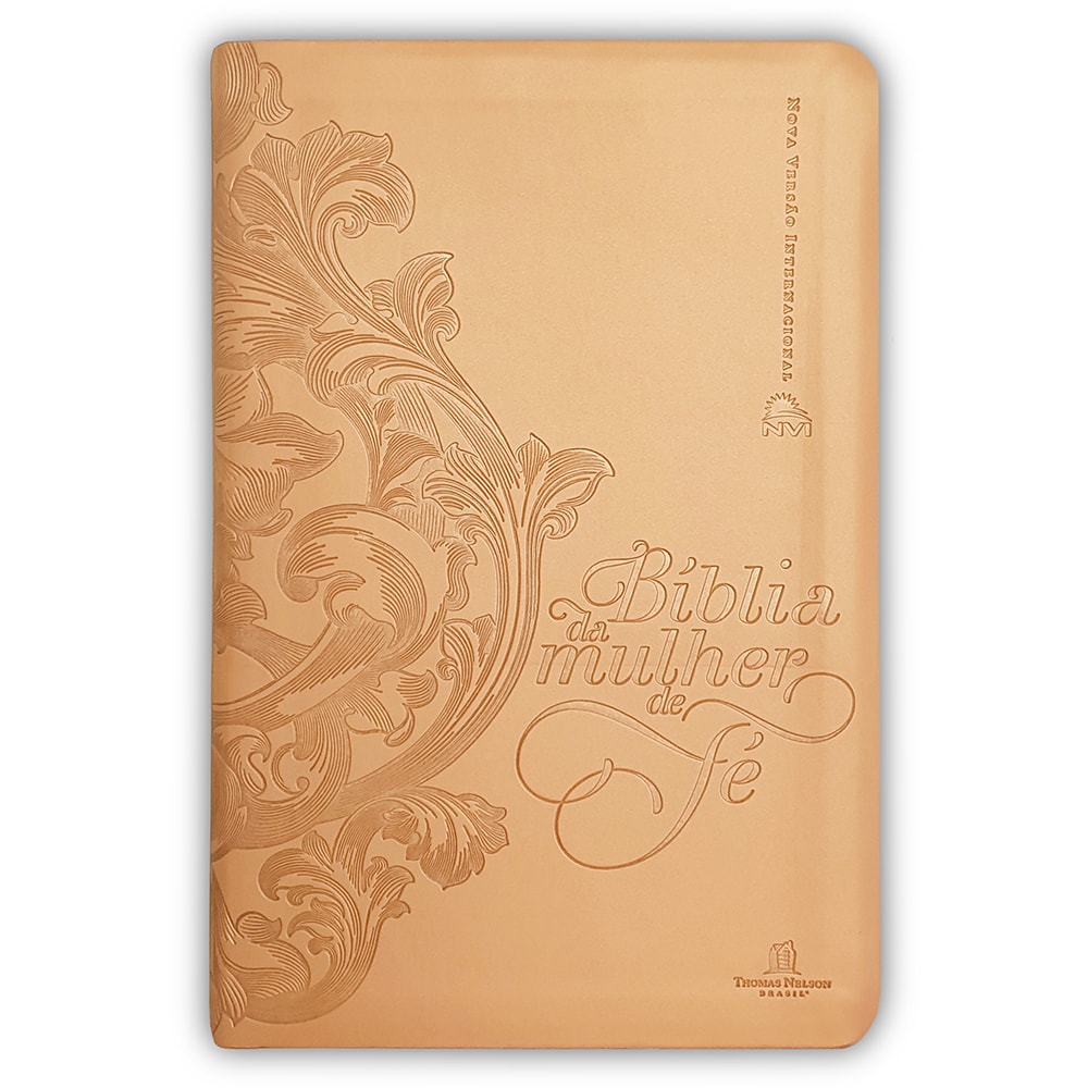 Bíblia da Mulher de Fé | NVI | Capa Dourada