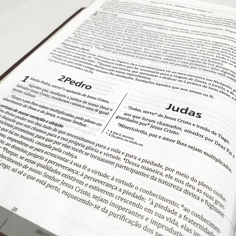 Bíblia de Estudo NVI Integrada | Capa Flexível Marrom