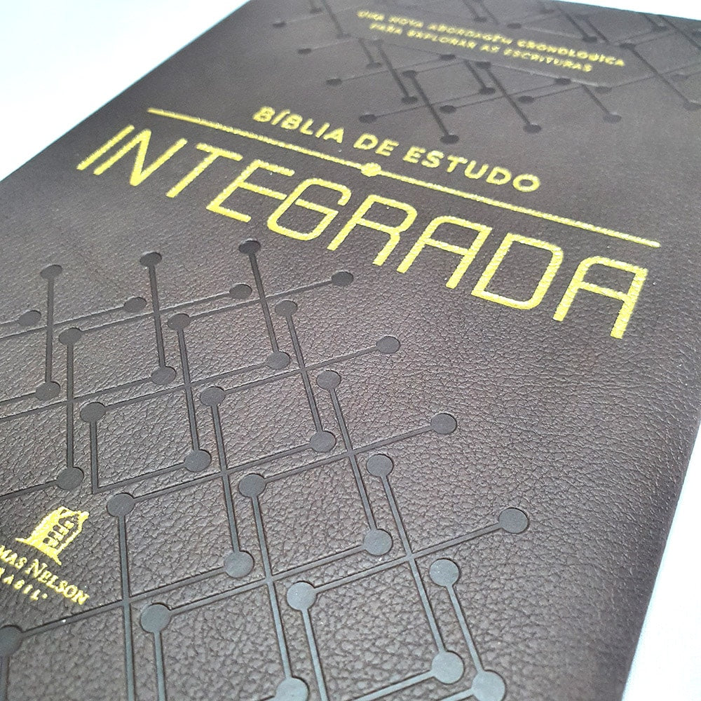 Bíblia de Estudo NVI Integrada | Capa Flexível Marrom