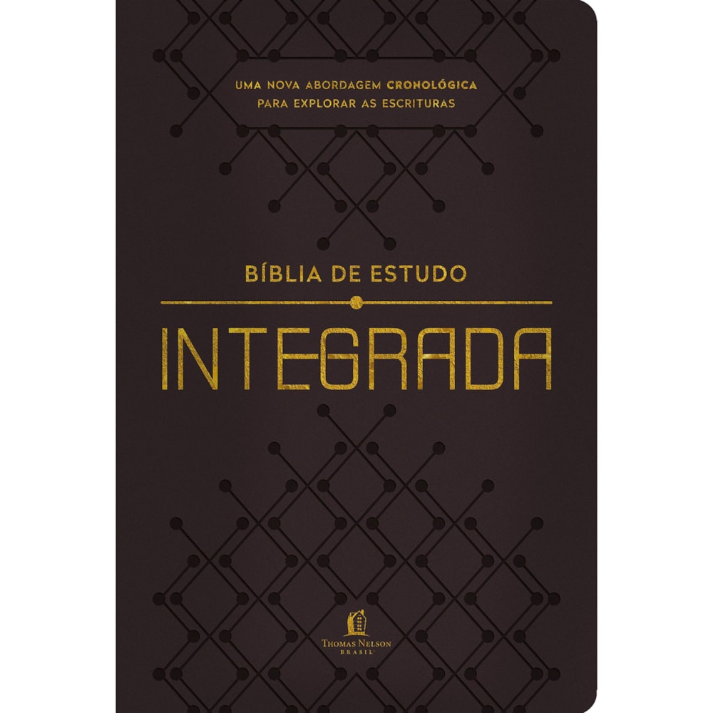 Bíblia de Estudo NVI Integrada | Capa Flexível Marrom