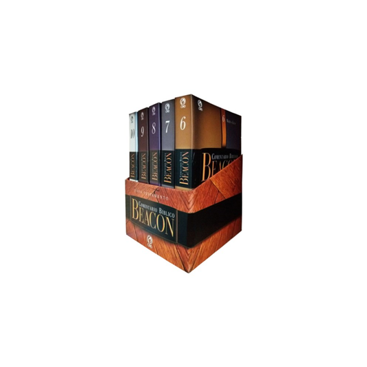 Box Comentário Bíblico Beacon | Novo Testamento 5 Volumes (capa dura)