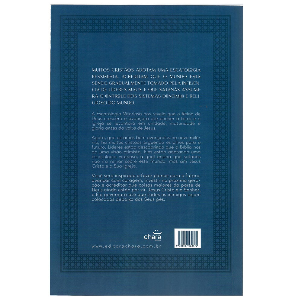 Escatologia Vitoriosa | Harold R Eberle e Martin Trench