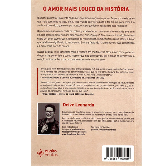 O Amor Mais Louco da Historia | Deive Leonardo