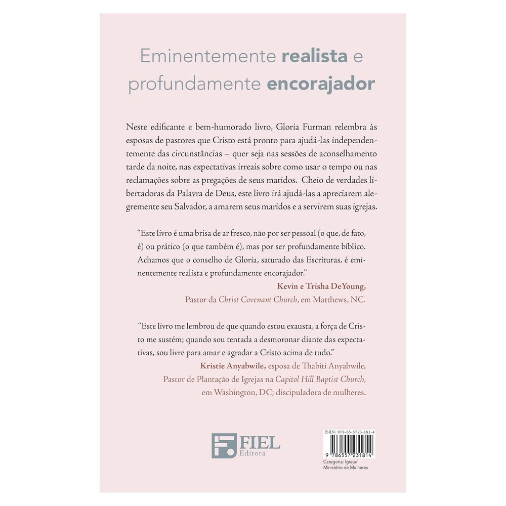 A Esposa do Pastor | Gloria Furman