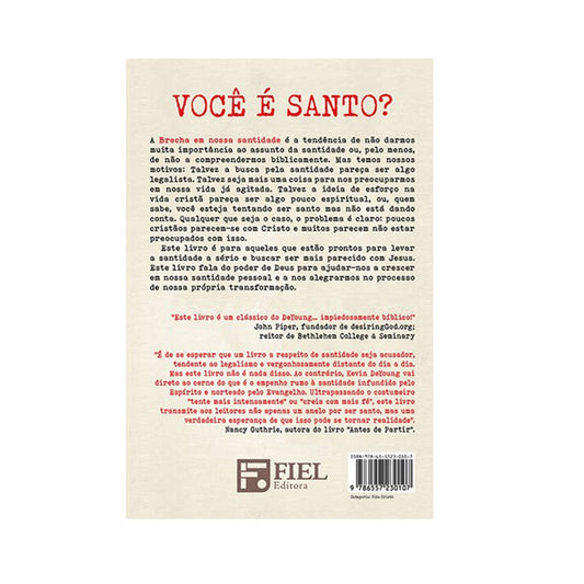 Brecha em Nossa Santidade | Kevin Deyoung