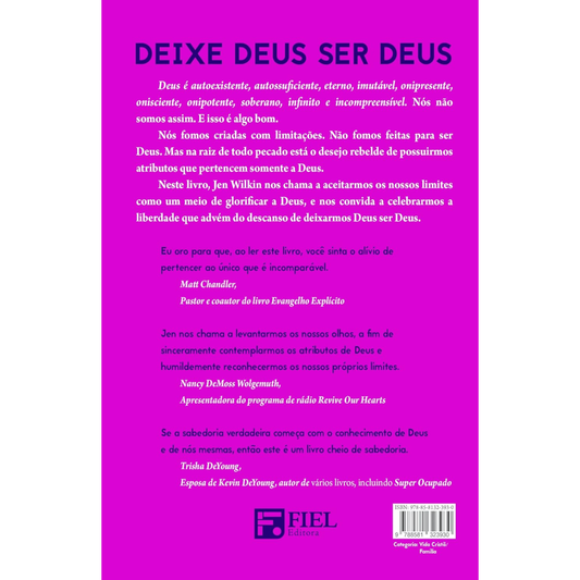 Incomparável | 10 maneiras em que Deus é diferente de nós | Jen Wilkin