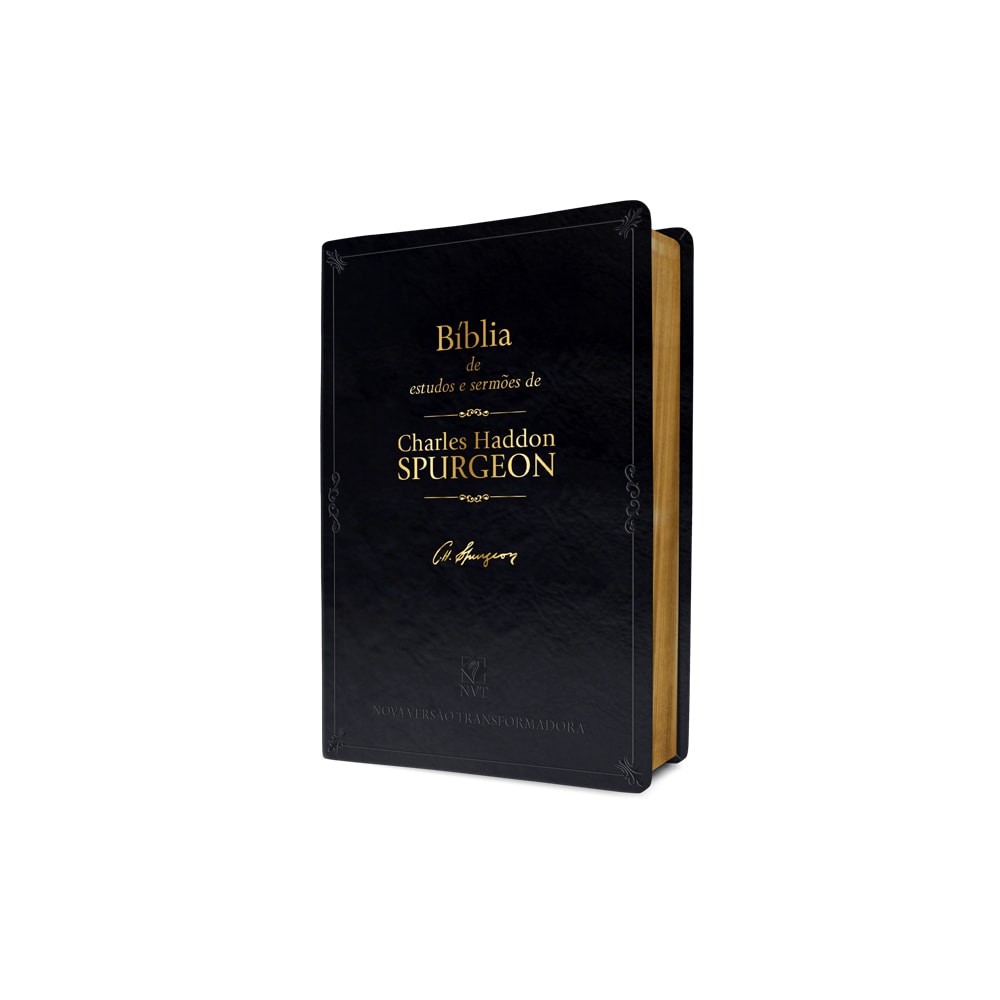 Bíblia de Estudo e Sermões de C H Spurgeon | NVT Letra Grande