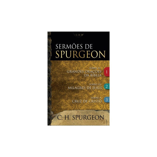 Sermões de Spurgeon | Box Com 3 Livros