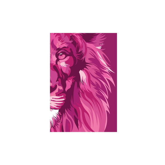 Bíblia Lion Colors Pink POP | NVT | Letra Normal | Capa Dura