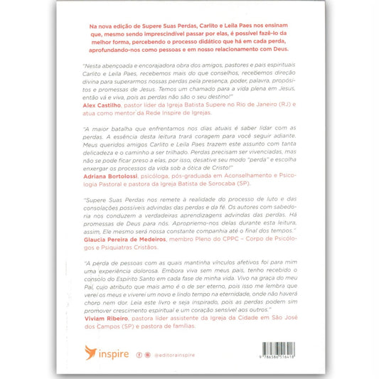Supere Suas Perdas | Carlito Paes e Leila Paes