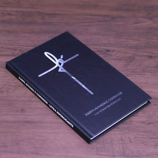 Harpa Avivada e Corinho Fé Preta | Letra Hipergigante | Capa Dura