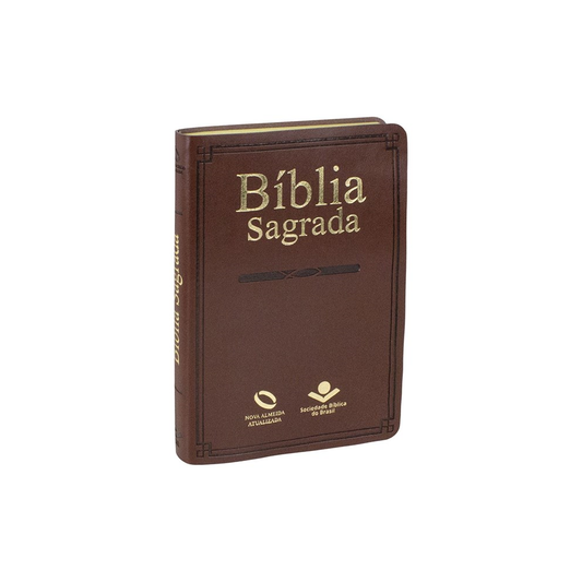 Bíblia Sagrada Missionaria | NAA | Letra Normal | Capa Marrom