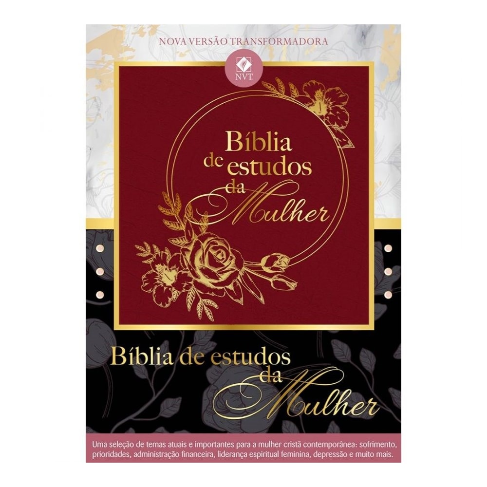 Bíblia de Estudo da Mulher | NVT | Capa Marrom