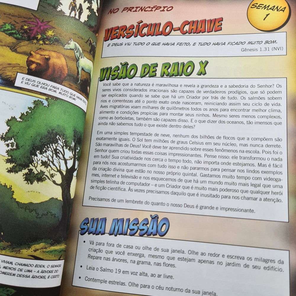 Bíblia Ação em Quadrinhos | Devocional | Jeremy V Jones