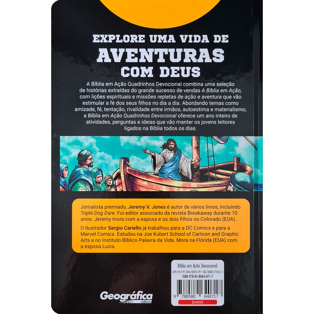 Bíblia Ação em Quadrinhos | Devocional | Jeremy V Jones