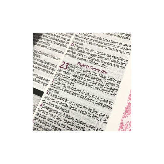 Bíblia de Estudo da Mulher Sábia | ARC | Harpa Avivada | Capa Lilás