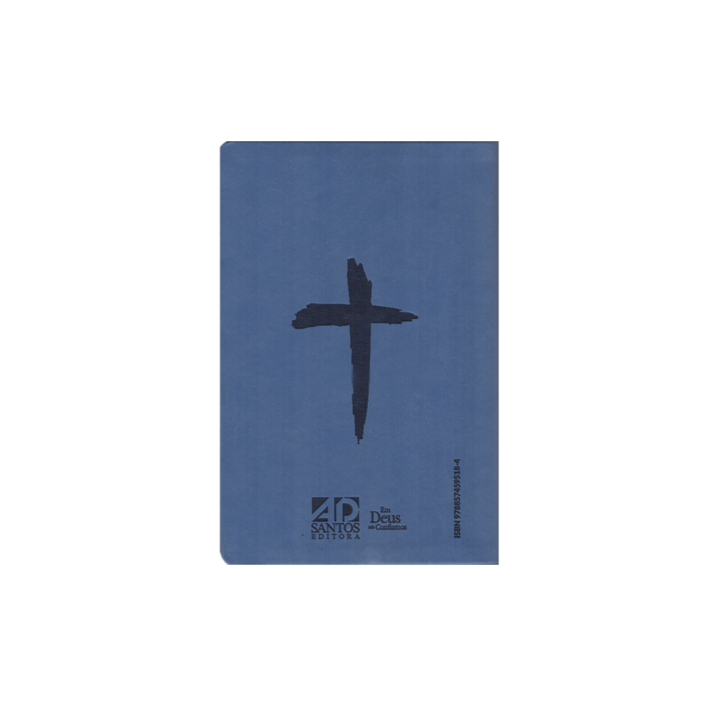 Bíblia Sagrada Fácil de Entender | NTLH Letra Normal | Capa Cruz Azul