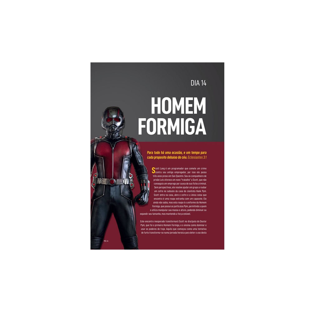 Devocional 40 Dias com os Vingadores
